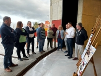 El Ayuntamiento de Guía presenta a los colectivos de La Atalaya la segunda fase del proyecto del Centro Cívico-Deportivo