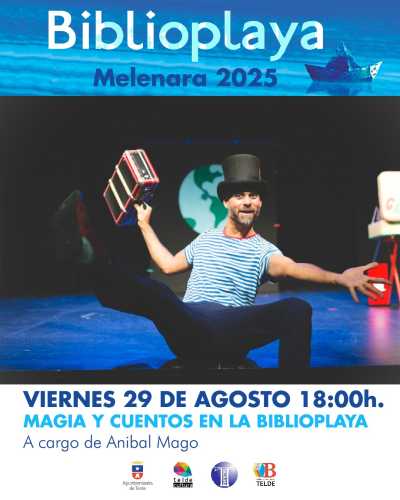 Magia y cuentos este viernes en la Biblioplaya de Melenara