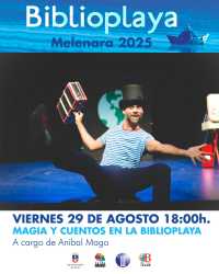 Magia y cuentos este viernes en la Biblioplaya de Melenara