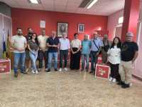 Augusto Hidalgo aborda en la sede del PSOE de Guía las políticas de Vivienda, Obras Públicas y el apoyo institucional del Cabildo a proyectos municipales