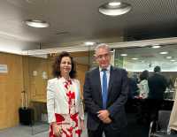 Matilde Asián asiste a la reunión del Consejo de Política Fiscal y Financiera en Madrid