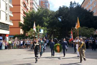 Celebración de la Fiesta Nacional en Las Palmas de Gran Canaria