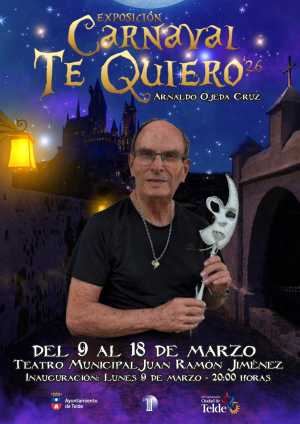 Arnaldo Ojeda da vida a toda una trayectoria como personaje popular del Carnaval de Telde