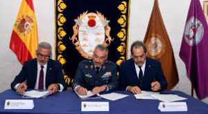 Firma de Protocolo de colaboración entre el Ejército del Aire y del Espacio y las Universidades de Las Palmas de Gran Canaria y de La Laguna