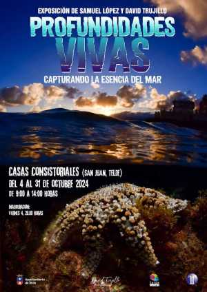 Telde inaugura las exposiciones ‘Profundidades vivas: capturando la esencia del mar’ y ‘Entre mundos’