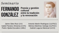 Telde honra la figura del poeta Fernando González en un seminario online junto a cinco universidades