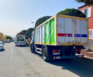 El Ayuntamiento traslada los trabajos de mantenimiento de la arboleda a Caserones