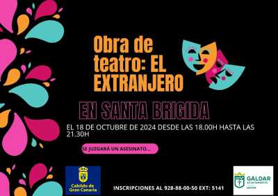 El proyecto ‘Envejecimiento Activo’ organiza una salida cultural el viernes 18 de octubre a ver una obra de teatro en Santa Brígida