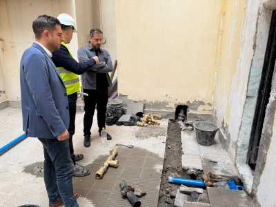 La Concejalía de Aguas inicia mejoras en la red de suministro de la calle Fernando Sagaseta, en el barrio de Jinámar