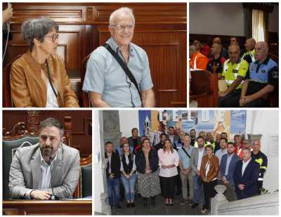 Telde pone en valor la labor de las fuerzas de seguridad y emergencias y el acto heroico del vecino Ramón Vera durante la DANA