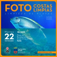 La playa de Bocabarranco acoge este martes una nueva edición de la iniciativa 'Foto Costas Limpias'