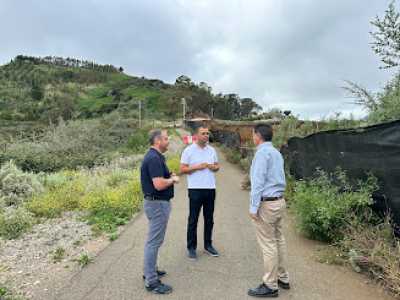 El Ayuntamiento de Guía aprueba el proyecto de la carretera Bascamao-Montaña Alta cerrada hace dos años debido a los daños sufridos por la construcción de una mareta