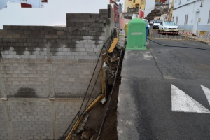 Urbanismo inicia las obras de emergencia en carreteras por los daños de la tormenta Hermine