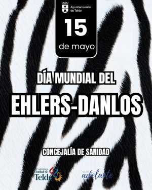 Telde se ilumina de naranja por el Día Mundial del Síndrome de Ehlers-Danlos