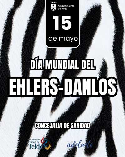 Telde se ilumina de naranja por el Día Mundial del Síndrome de Ehlers-Danlos