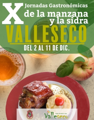 Valleseco comienza las X Jornadas Gastronómicas de la Manzana y la Sidra