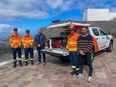 El nuevo vehículo de Protección Civil ya se encuentra en la Villa de Moya