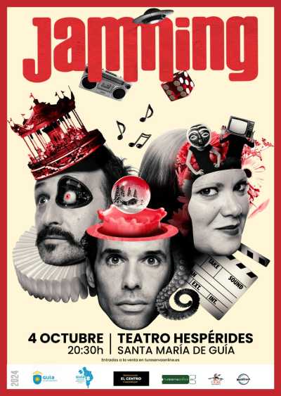 Últimas entradas para el espectáculo teatral ‘Jamming’ que se representa mañana viernes en el Hespérides de Guía