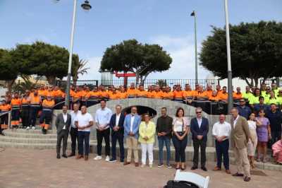Los tres municipios del Sureste refuerzan la recogida de residuos con 61 vehículos y un punto limpio itinerante