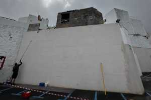 Comienza la elaboración de un nuevo mural en La Quinta