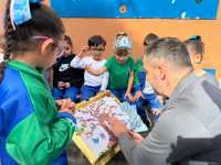 El alcalde de Telde recoge las necesidades del CEIP Montiano Placeres