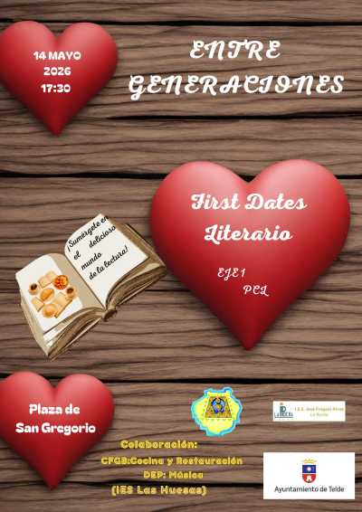 La comunidad educativa de Telde celebra un ‘First Dates Literario’ dedicada a los mayores del municipio