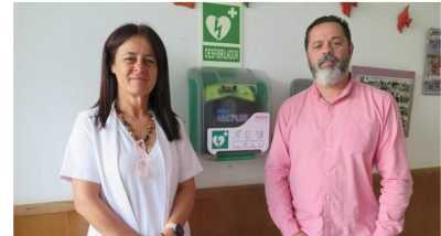 El Ayuntamiento de Guía dota de desfibriladores al Centro Ocupacional y al Centro de  Día