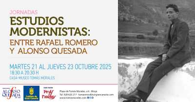 La Casa-Museo Tomás Morales celebra las jornadas ‘Estudios modernistas: entre Rafael Romero y Alonso Quesada’