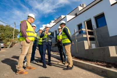 El Gobierno de Canarias ultima las obras de construcción y rehabilitación de 7 viviendas protegidas en Caideros