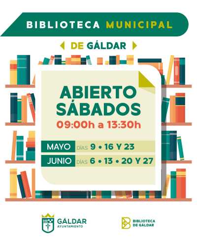 La Biblioteca Municipal de Gáldar amplía su horario los sábados para facilitar el estudio durante el período de exámenes
