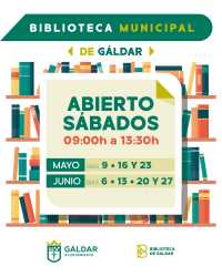 La Biblioteca Municipal de Gáldar amplía su horario los sábados para facilitar el estudio durante el período de exámenes