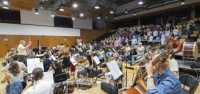 La Orquesta Filarmónica de Gran Canaria ensaya la Misa presidida por el papa León XIV