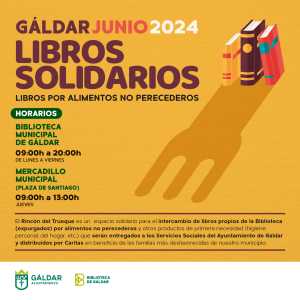 La Biblioteca de Gáldar lanza la campaña &#039;Libros Solidarios&#039; para llevar alimentos a las familias vulnerables