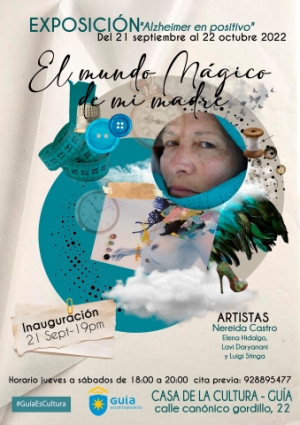 La artista Nereida Castro inaugura la  exposición ‘El Mundo Mágico de mi Madre’ en Guía