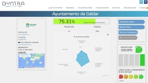 Dyntra eleva al Ayuntamiento de Gáldar al ‘top’ de ayuntamientos más transparentes de Canarias