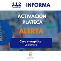 El Gobierno de Canarias activa el PLATECA en situación de alerta por cero energético en La Gomera