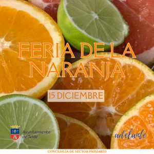 La Concejalía de Sector Primario invita a los productores cítricos de Telde a participar en la Feria de la Naranja 2024