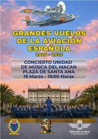 Las Palmas de G.C. acoge los actos del centenario del histórico vuelo del avión Plus Ultra