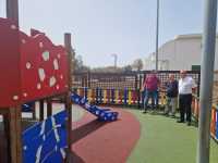 Telde reabre el parque infantil de La Garita tras la reparación del pavimento