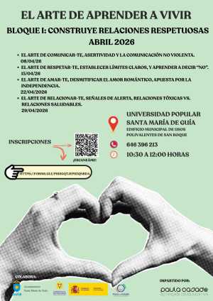 El ciclo de talleres del ‘Arte de aprender a vivir’ ofrece herramientas para establecer límites y fomentar el respeto