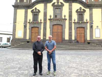 El Ayuntamiento apoya a la parroquia de Santa María de Guía para facilitar la asistencia de los feligreses al encuentro con el papa León XIV en Gran Canaria