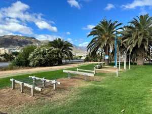 El Ayuntamiento de Guía solicita al Cabildo cerca de 30.000 euros para la renovación de los aparatos de calistenia y mobiliario urbano del Parque de El Bardo