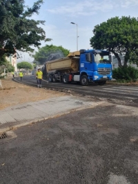 Telde inicia este miércoles el reasfaltado de la calle del centro de salud de Jinámar