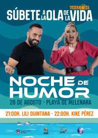 ‘Subéte a la ola de la vida’ inunda Melenara de risas con Lili Quintana y Kike Pérez