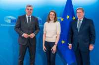 Manuel Domínguez ofrece Canarias para la celebración de la Asamblea de EuroLat que cumple su 20 aniversario