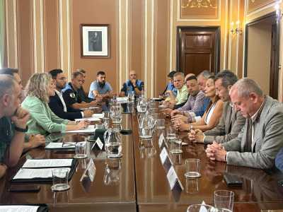 Reunión de coordinación de seguridad ciudadana en el norte con la Subdelegación del Gobierno