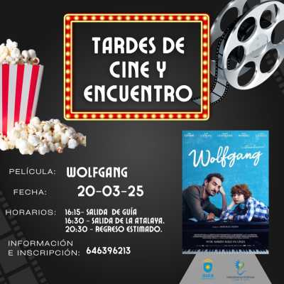 Las ‘Tardes de Cine y Encuentro’ de la Universidad Popular de Guía permitirán disfrutar este jueves de la película ‘Wolfgang’