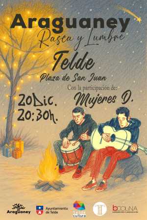 El grupo Araguaney celebra el concierto de Navidad en la Plaza de San Juan