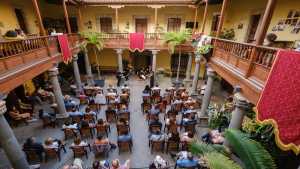 La Capilla de Santa Anna inaugura el ciclo ‘Música antigua en el patio’ de la Casa de Colón