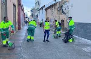 Telde adapta el servicio de limpieza por la celebración del Día de Canarias